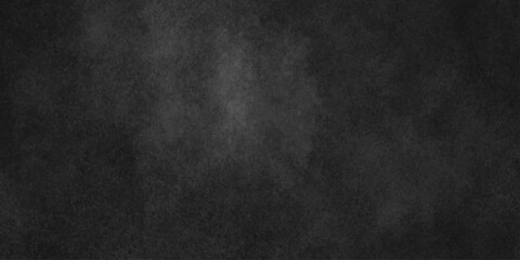 Fototapeta premium Abstract black gray wall textured background. Empty gray rusty stone or metal surface texture. Dark smoke texture. Black and white grunge wall. Light fog backgrounds. Cloud sky night. Slate surface.