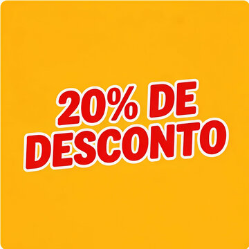 sale poster design and desconto