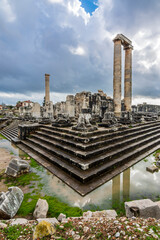 Fototapeta premium The Temple of Apollo in Didyma Ancient City of Turkey