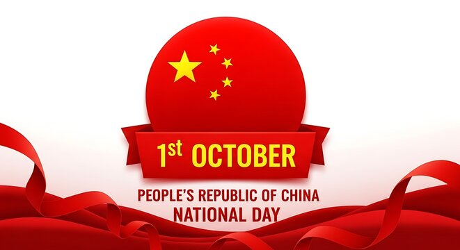 China national day celebration on october 1st