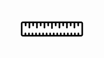 Vector ruler icon