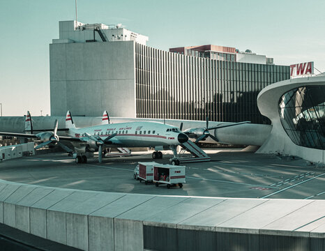 TWA Lockheed L-1049 Super Constellation at TWA Hotel, JFK Airport &ndash; New York, USA