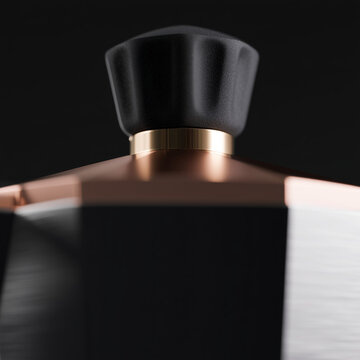 Detalle de envase negro con tapa rugosa y aro dorado, Art&iacute;culo de blog sobre dise&ntilde;o de empaque lujoso y exclusivo, Fondo oscuro para campa&ntilde;a de marketing de producto de lujo