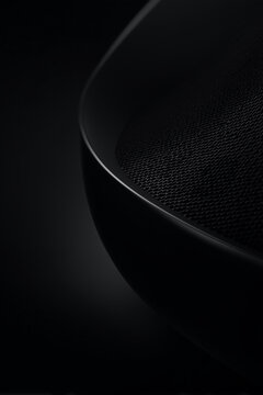 Fondo abstracto elegante negro con textura premium, Banner minimalista oscuro para publicidad de lujo, Fondo oscuro con relieve para contenido de alta gama