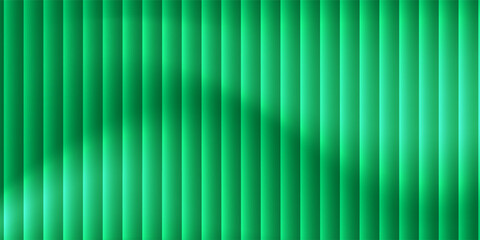 Obraz premium Modern texture background with soft green gradient, vertical ripple lines and frosted translucent effect. Green art