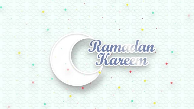 Ramadan Kareem Text Animation. Ramadan Mubarak. Ramadan Greeting. Ramadan Kareem Animated Typography. Holy Month. Happy Ramdan