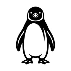 Fototapeta premium penguin on a white background