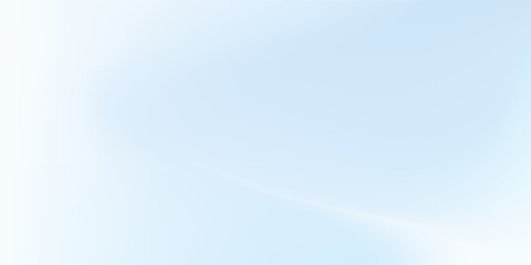 Light cloud white gradient background. Smooth blue abstract wallpaper. Subtle soft winter backdrop for banner, flyer, poster,