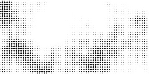 Abstract geometric pattern with small and large rhombuses. Design element for web banners, posters, cards, wallpapers, backdrops, panels Black and white color. Retro vector design template