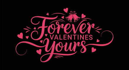 Valentines day greeting with hearts © Surya