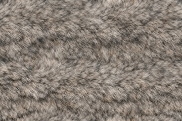 Fototapeta premium Wolf Fur Texture Seamless Pattern. Close-up wolf fur coat detail. Wild animal pelt surface design. Realistic wolf fur texture. Detailed wildlife macro close-up.