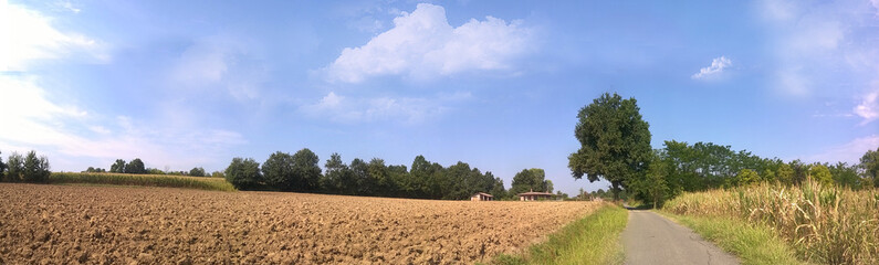 Obraz premium countryside background High Res Panoramic backgrounds Countryside.
