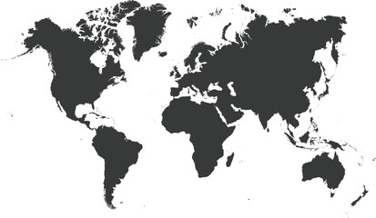 world map vector © Alishba
