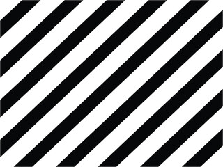 Black and White Diagonal Stripes Pattern Background