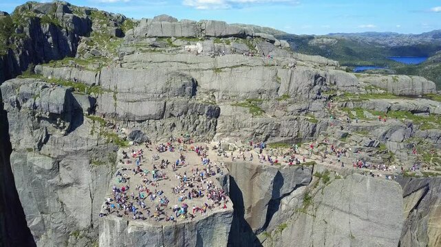 Preikestolen or Pulpit Rock
