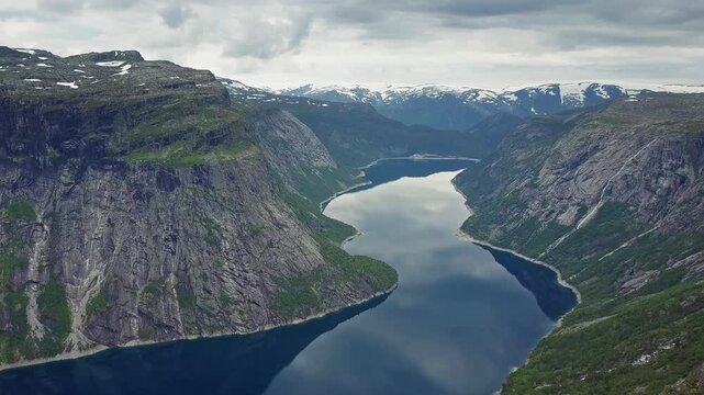Trolltunga or Troll Tongue, Norway