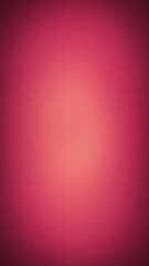 Obraz premium Vibrant red and pink grainy gradient background with soft central glow and grainy texture