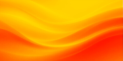 Bright abstract background featuring golden orange waves and a shiny yellow gradient texture with motion curves for a modern vector wallpaper design © hossain