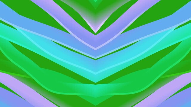 Abstract Green Blue Purple Geometric Shapes.