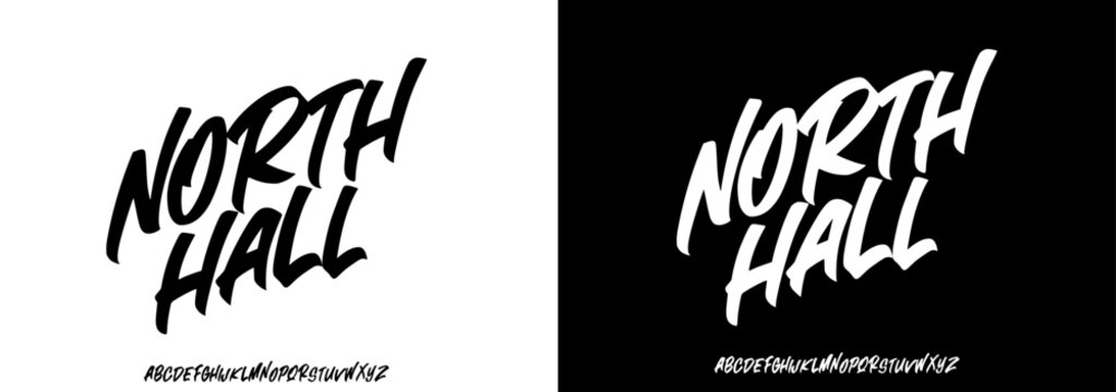Font Vector Alphabet Urban Echoes