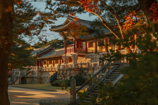 Bulguksa Temple in Autumn - Gyeongju, South Korea