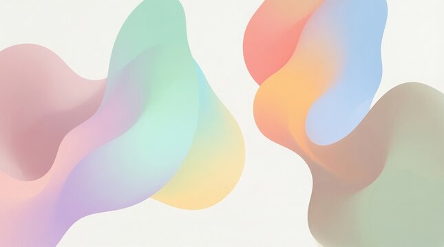 abstract colorful background with waves