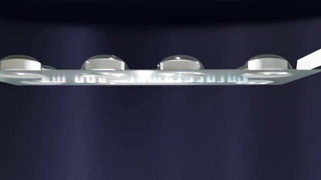 Paracetamol Blister Pack (with chemical formula)