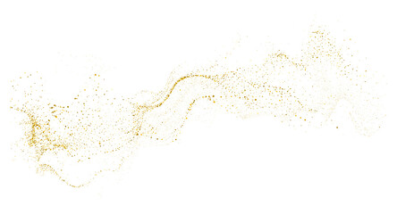 Obraz premium Abstract shiny color gold wave design element. Merry Christmas and Happy New Year Background. BG for invitation and greeting card