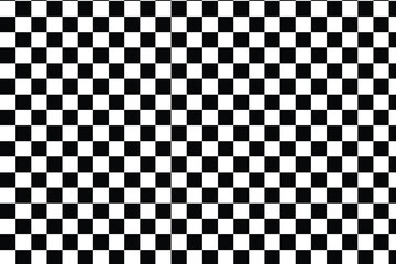 Seamless Checkerboard Pattern Set, Black and White Checkered Grid Background Collection, Geometric Square Texture for Racing Flag, Chess Board and Graphic Design