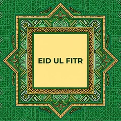 Obraz premium Social Media Post Design for Eid, Eid Ul Fitr Post Design, Eid Mubarak Post Design 