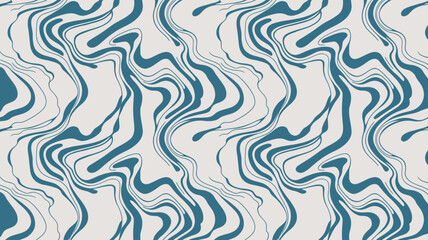 Fototapeta premium An abstract background features swirling fluid lines in shades of teal and white creating a dynamic and organic marbled pattern high quality professional detailed modern elegant