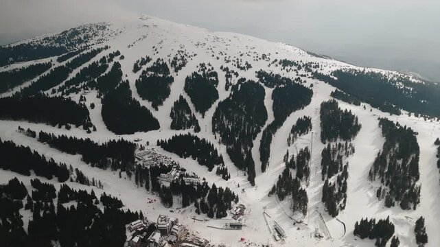 Explore Kopaonik in Raška District Serbia during winter with snow covered slopes and ski trails for outdoor activities and adventure