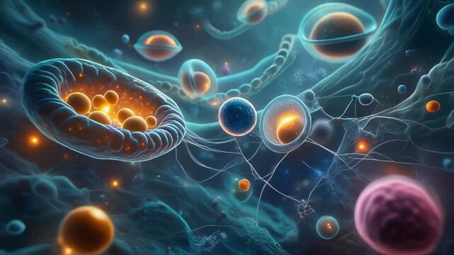 Cinematic Microscopic Visualization of Cellular LIPOPHAGY and Mitochondrial Energy Conversion Process