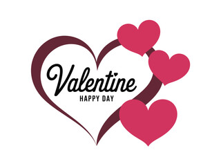 Valentine's Day Heart Design Elements