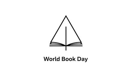 World Book Day icon vector