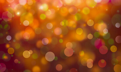 Obraz premium Bokeh background perfect for Holidays, Anniversary, Birthdays, Festive and various design works