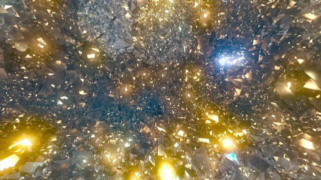 鉱脈　3DCGレンダリング