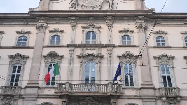Palazzo Litta, Corso Magenta, Milan, Lombardy, Italy