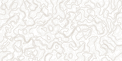 Topographic map design with wavy lines and contours on white background_2 © MD.HUZZATULLAHISLAM