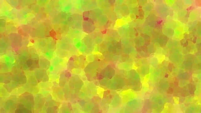 Dynamic abstract motion background featuring organic cellular shapes and flowing liquid light. Soft glowing colors blend smoothly, creating a modern, futuristic and dreamy atmosphere. Perfect for moti
