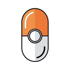 Illustration of a computer mouse with a Pok&eacute; Ball design.