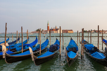 gondolas in venice © Stphane