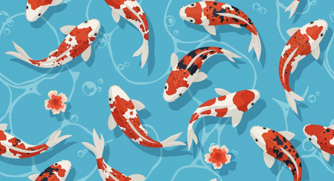 Koi Fish Pattern