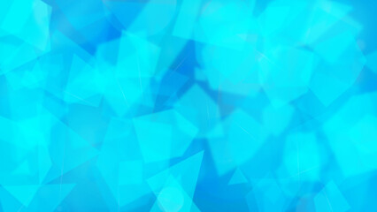 Obraz premium Vibrant blue geometric shapes create dynamic abstract background