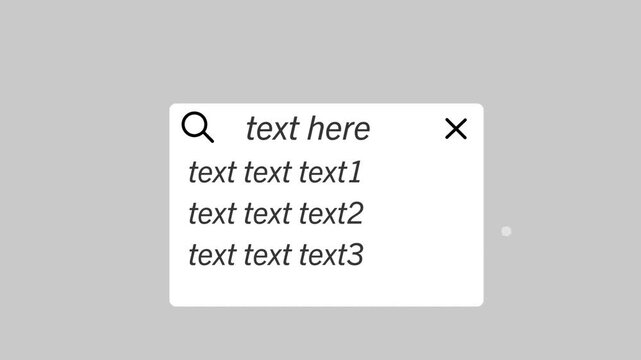 search(검색+타이틀+TEXT+영상효과)