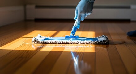 Professional home maintenance and cleaning service concept