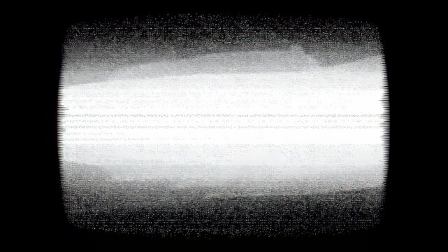 Old retro static black sand white noise signal grain background television screen texture icon worn cinematic frame evoking analog interference and nostalgic interference pattern creates abstract