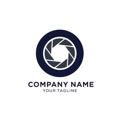 Fototapeta premium Camera Lens Logo Design Template.