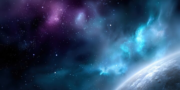 Stunning View of Space and Earth from Beyond