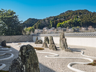 波紋が描く静寂。枯山水の美